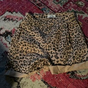NWT Free People Printed Dogtown Cut Off Shorts